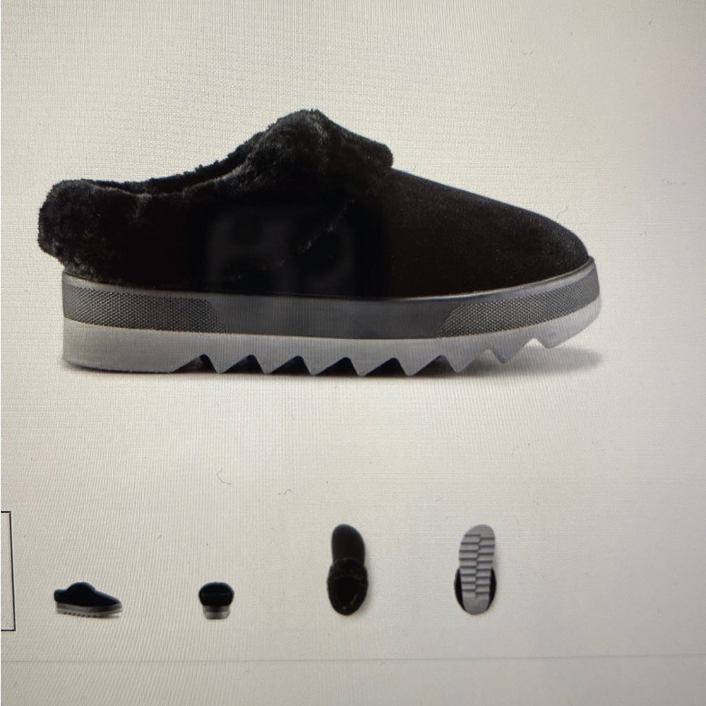 BRAND NEW COUGAR SHEARLING MULE
